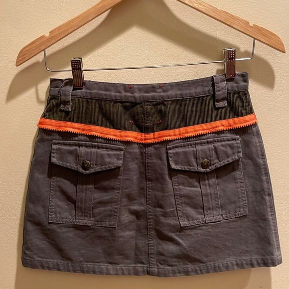 💕Dolce & Gabbana Girls’ mini mix media jean skirt. Sz 12 - Picture 3 of 12